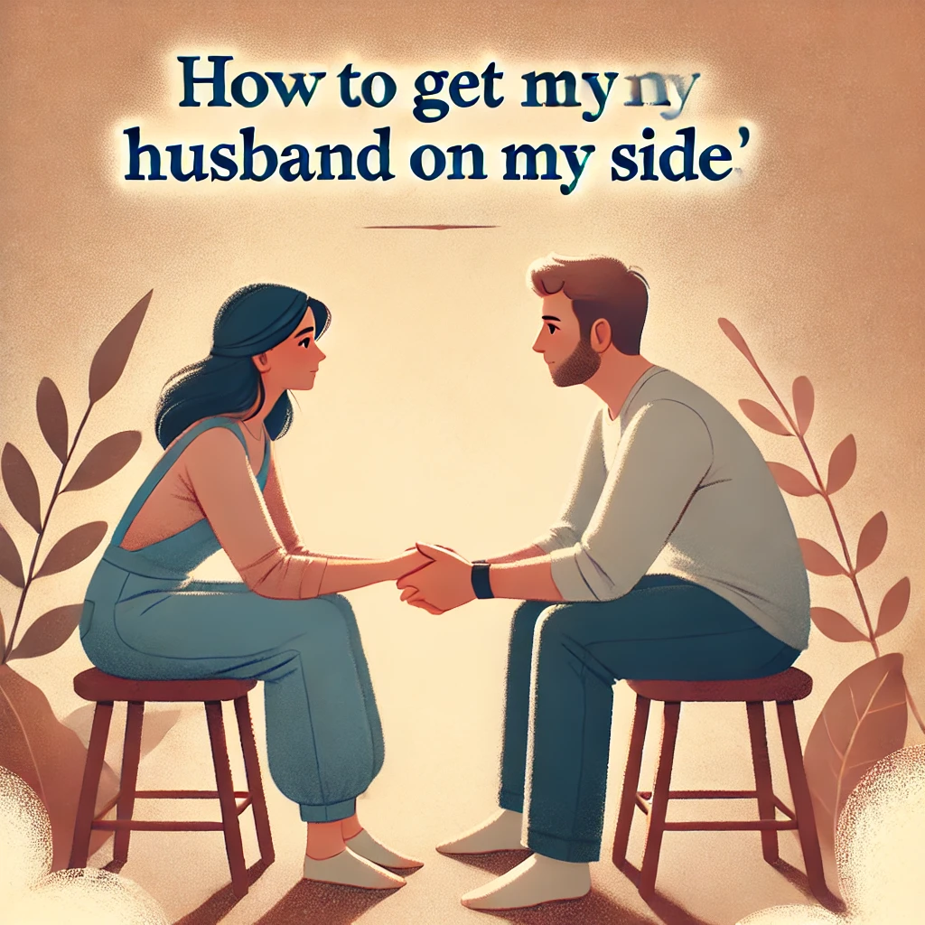 how to get my husband on my side