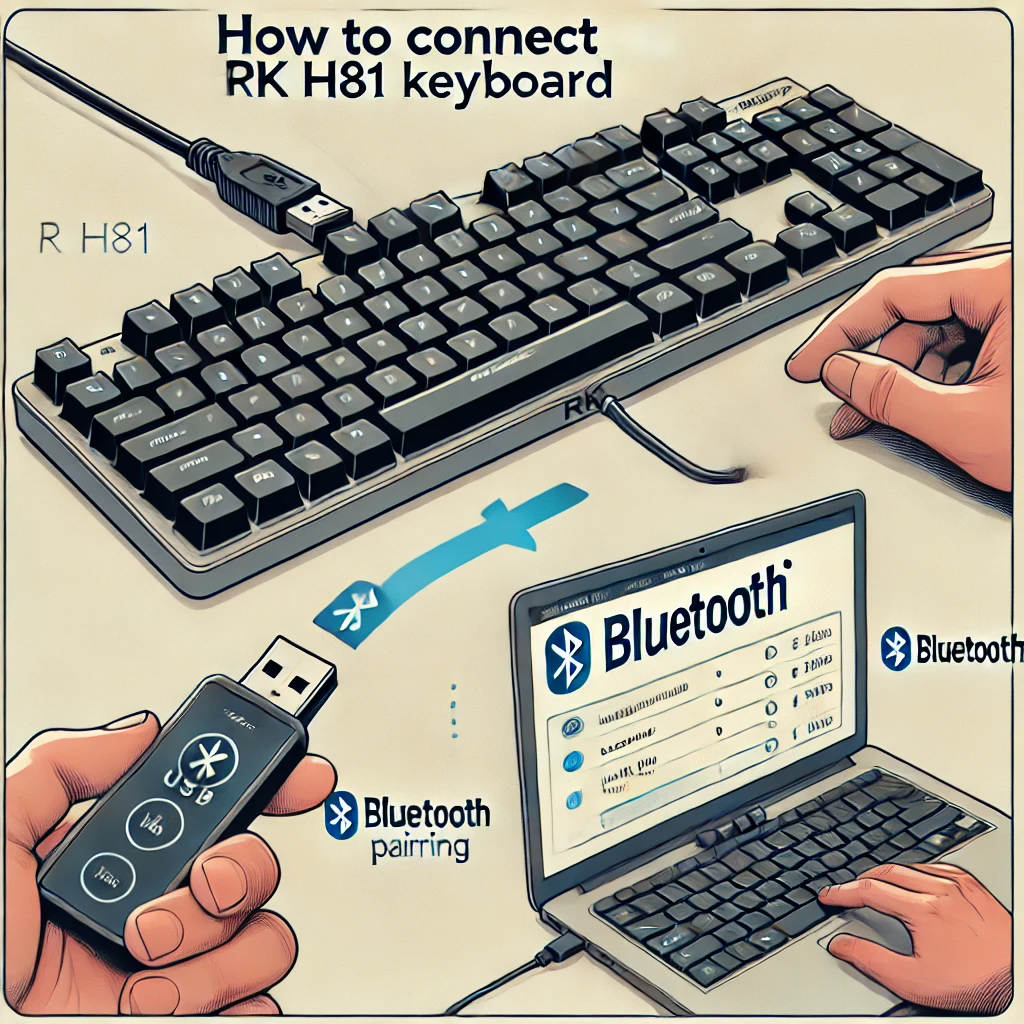 How to Connect RK H81 Keyboard