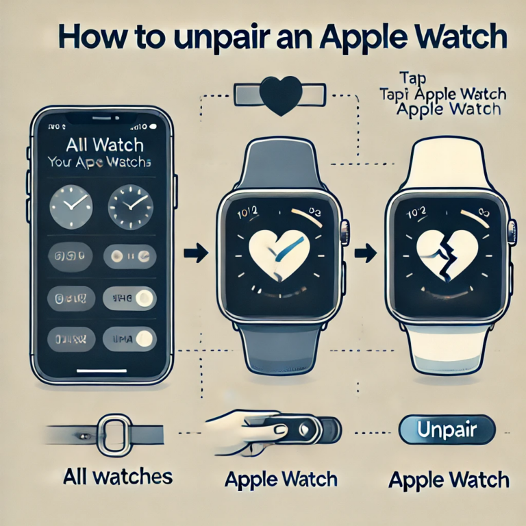 how to unpair apple watch