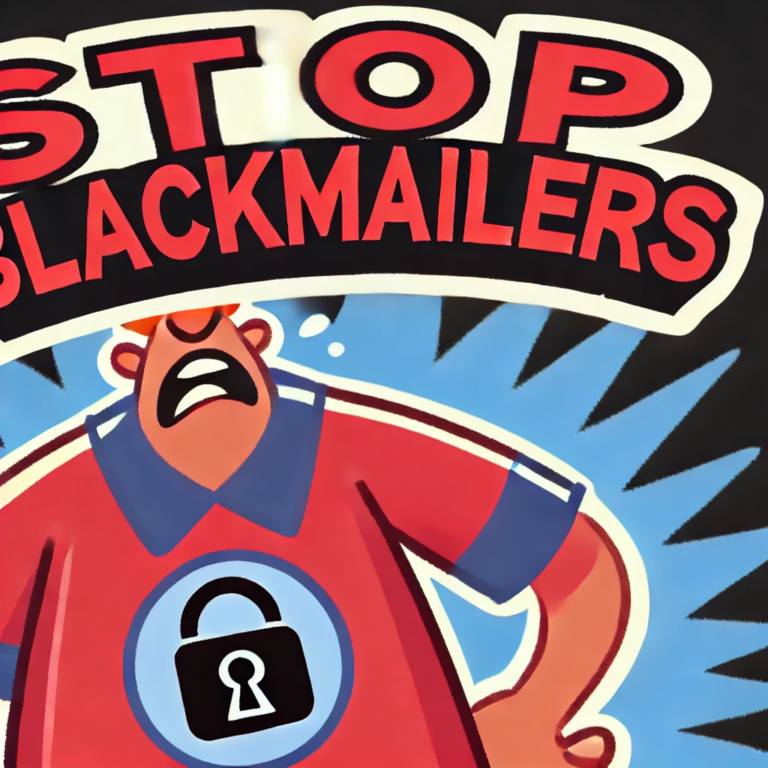 How to Get Rid of Blackmailers