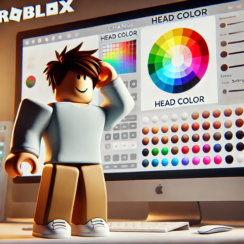 How to Change Head Color in Roblox